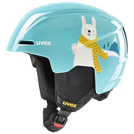 Casque De Ski Uvex Pour Enfant - Taille 51-55 Cm - Bleu Ours - Léger, Réglable, Système De Ventilation - Unisexe