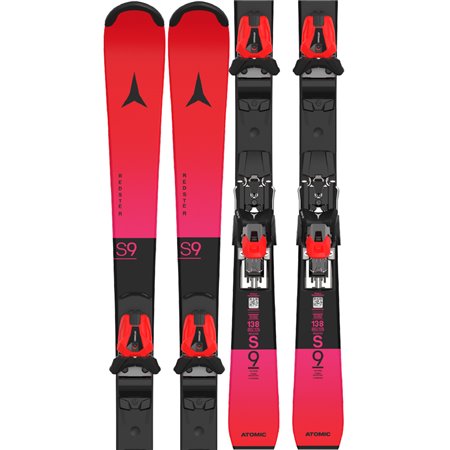 Narty zawodnicze juniorskie Atomic REDSTER S9 FIS J-RP2 124-138 cm + Wiązania 2026