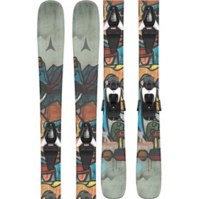 Narty Freeride dziecięce Atomic BENT JR + Wiązania GripWalk 26