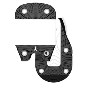 Fleki STANDARD DIN 2K GRIP PADS L