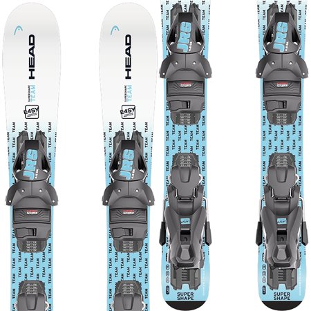 Narty juniorskie Head Supershape Team Easy JRS 67-97 cm + JRS 4.5 GripWalk 2027