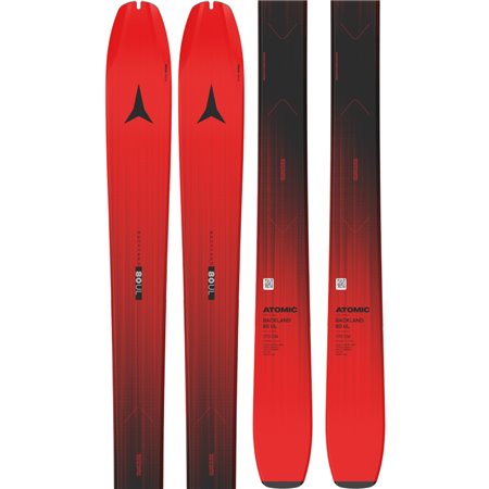 156 N BACKLAND 80 UL Fire Red/Blac !27