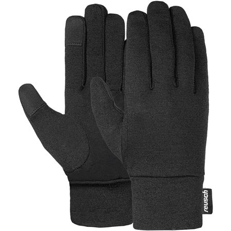 6 Reusch Merino Wool TOUCH-TEC black !27