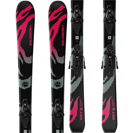 130 PM QST Jr BLACK M+L6 GW J2 70 Black  / Neon Punch / Iceberg Green !27