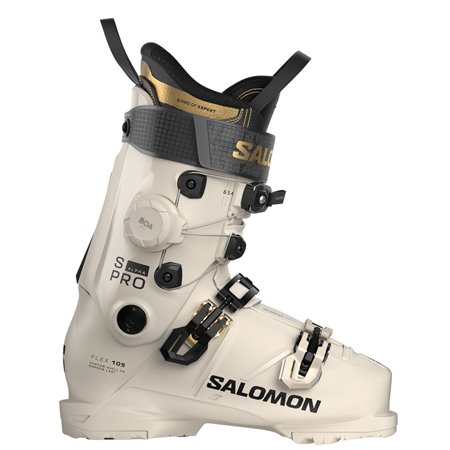 22X S/PRO ALPHA C BOA 105 W Birch /  Black / Gold Met. !27
