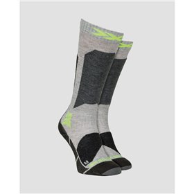 24-26 X-Socks SKI DISCOVER OTC JR SAGE    GREEN/ENGLISH LAWN