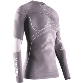 L X-Bionic ENERGY ACCUMULATOR 4.0 SHIRT   LG SL W DUSTY LAVENDER/ARCTIC WHITE