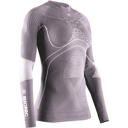 L X-Bionic ENERGY ACCUMULATOR 4.0 SHIRT   LG SL W DUSTY LAVENDER/ARCTIC WHITE